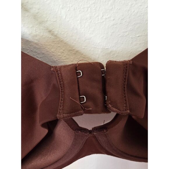 Ambrielle 38D Everyday Underwire Full Coverage Bra Brown - Picture 6 of 8
